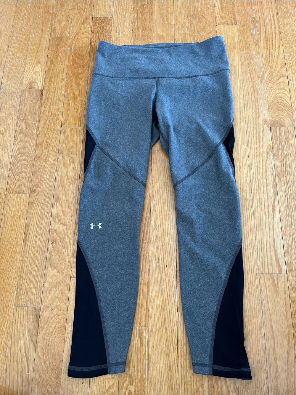 Under Armour Gray & Black Performance Leggings